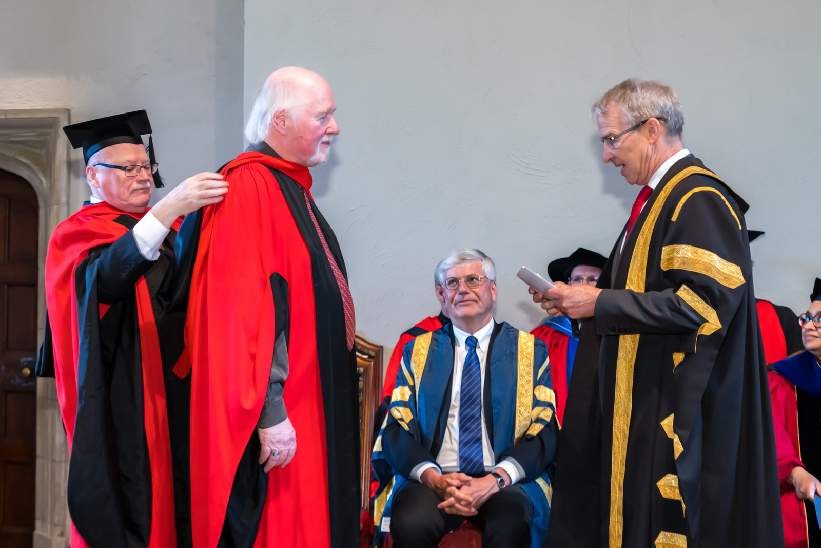 John Franklin at Convocation
